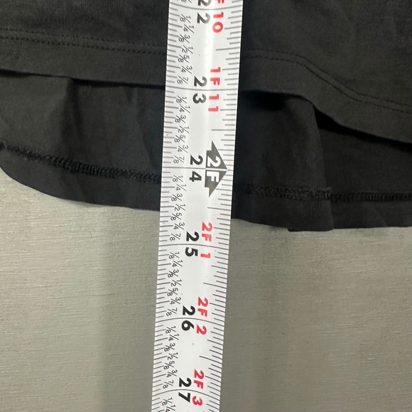 Lululemon Womens Black Long Sleeve Scoop Neck Activewear Top Raglan Sleeves - Picture 4 of 6